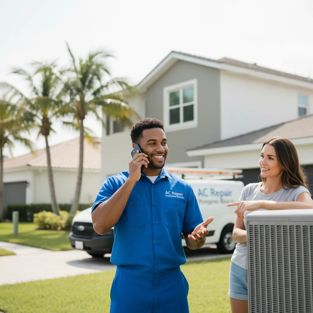 AC Repair Pompano Beach customer support in Ocean Park